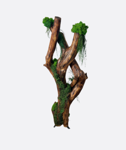 Dekoracyjny drewniany Łamaniec Jungle