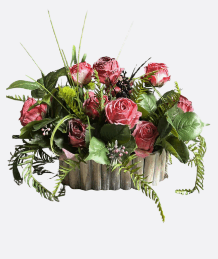 Stroik cmentarny - elegancka dekoracja nagrobna