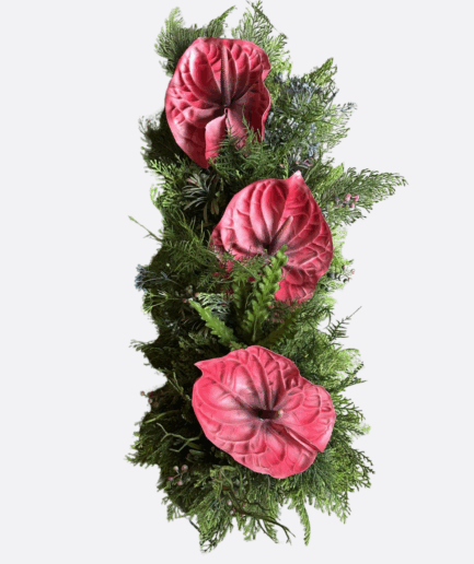 Stroik cmentarny - elegancka dekoracja nagrobna